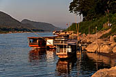 Luang Prabang, Laos - Walking along the riverfront of the Mekong 